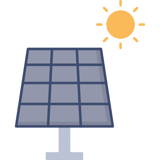 태양 전지 패널 무료 아이콘
