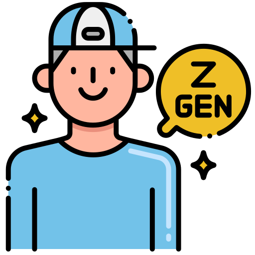 Generation Z Flaticons Lineal Color Icon 