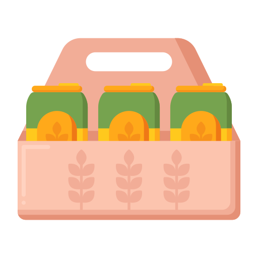 pack de six Icône gratuit pack de six Icône gratuit