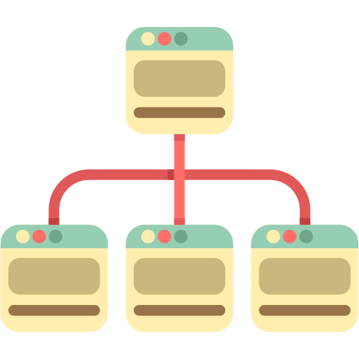 mapa del sitio icono gratis