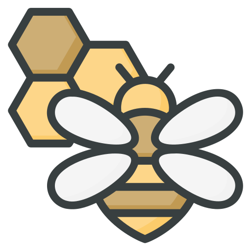 abeja icono gratis