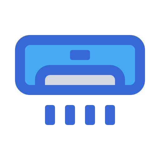 Air conditioning Generic Blue icon