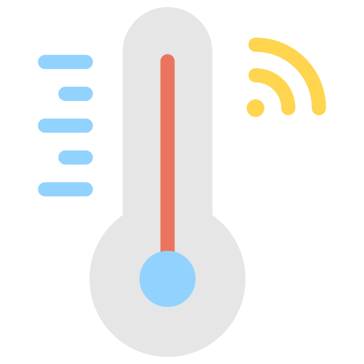 temperatura inteligente icono gratis