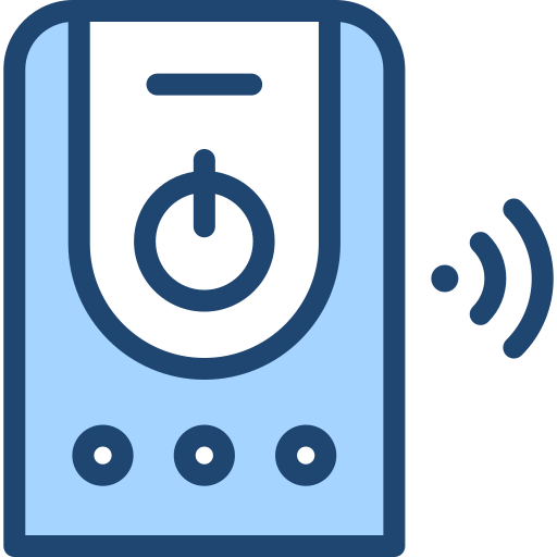 Uninterrupted power supply Generic Blue icon