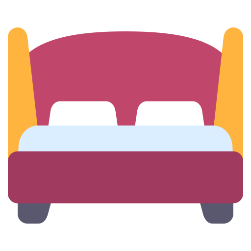 Double bed Generic Flat icon