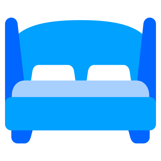 cama matrimonial icono gratis