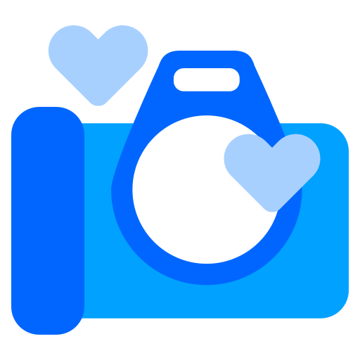 Wedding photo Generic Blue icon