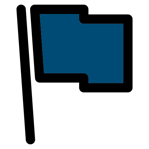 Flag free icon