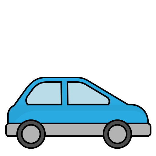 Vehicle Generic Outline Color icon