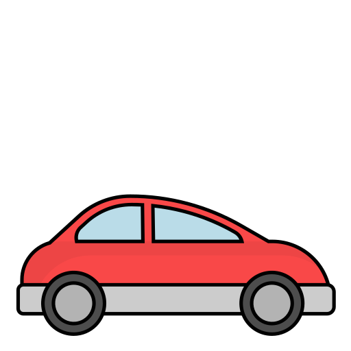 Vehicle Generic Outline Color icon