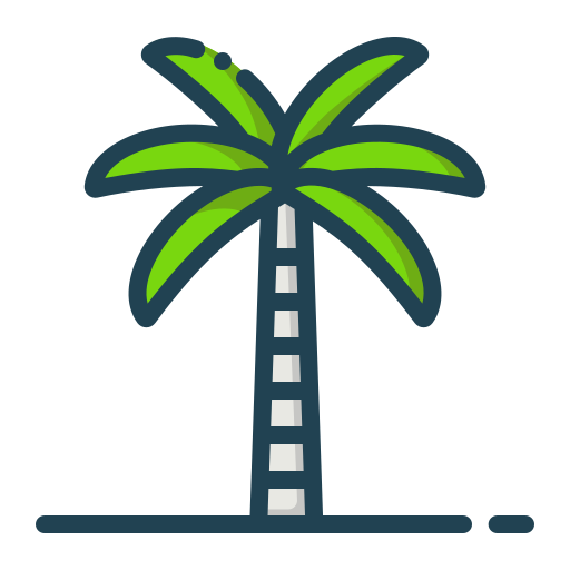 palmera icono gratis