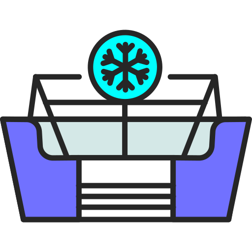 Refrigerator Generic Outline Color icon