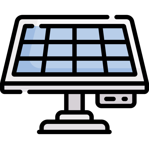 panneau solaire Icône gratuit