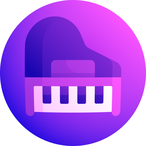 piano icono gratis