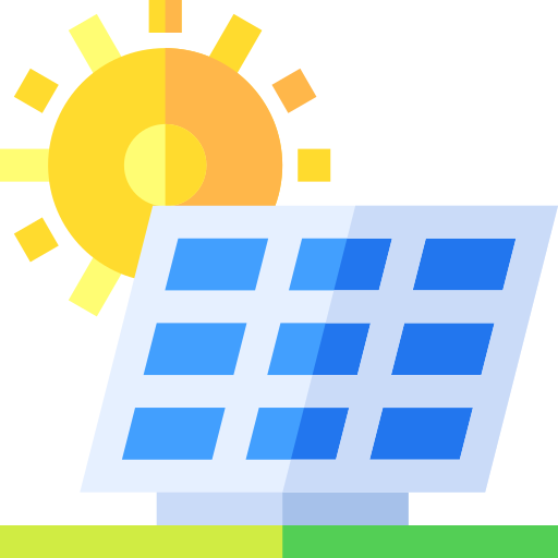 panel solar icono gratis