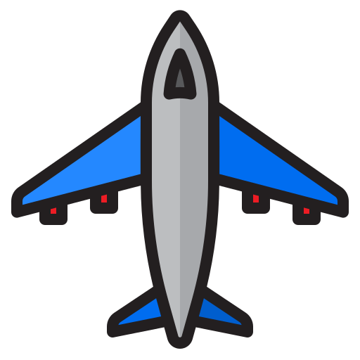 avión icono gratis