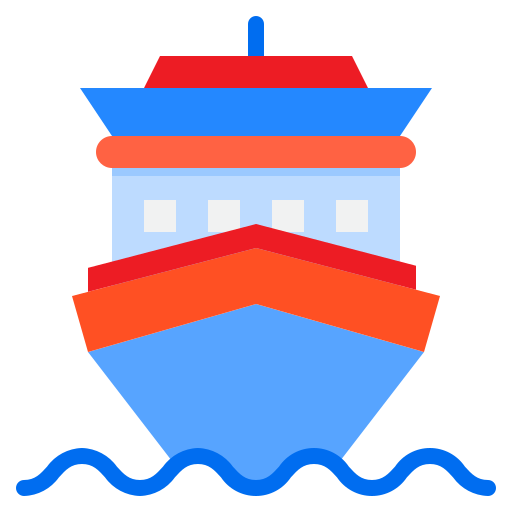 Ship Srip Flat Icon