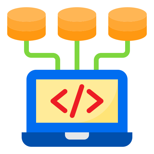 gestión de base de datos icono gratis