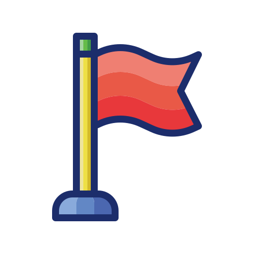 Destination Flaticons Lineal Color icon