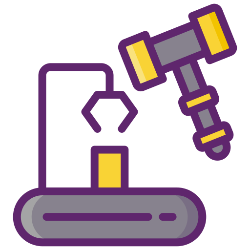 Машинное оборудование бесплатно иконка