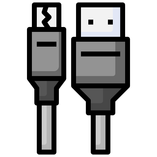 cargador usb icono gratis