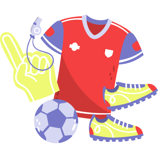 Figurinhas de Jogo de futebol — Figurinhas de esportes e competição grátis