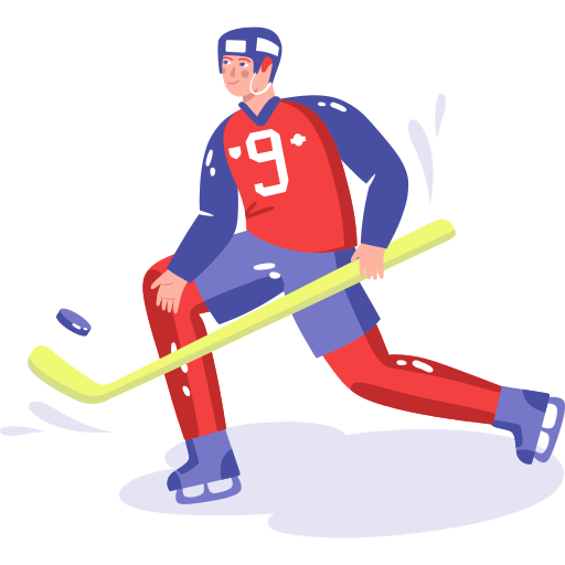 Ice Hockey' Sticker