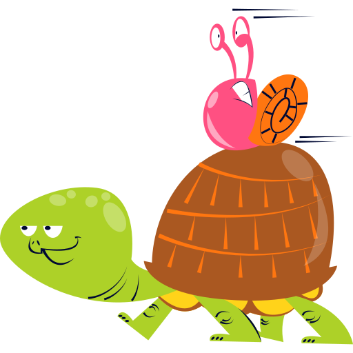 Turtle free sticker