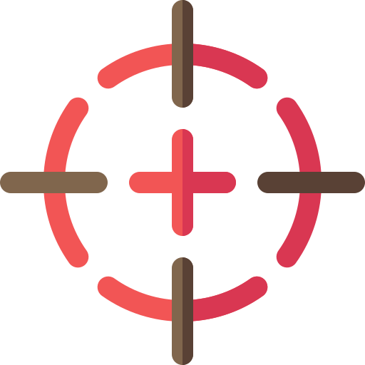 Center of gravity Basic Rounded Flat icon