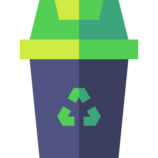 papelera de reciclaje icono gratis