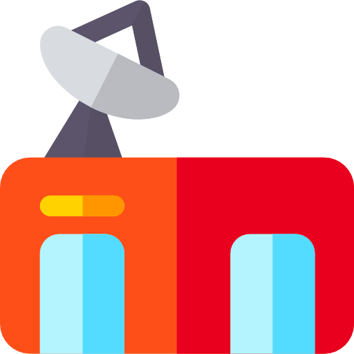 estación de radio icono gratis