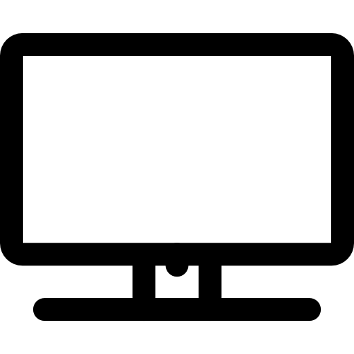 televisión icono gratis