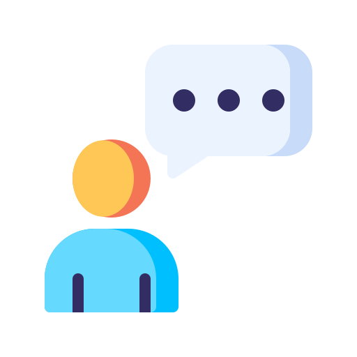 Speak Generic Flat icon