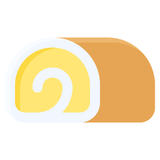 Swiss roll free icon