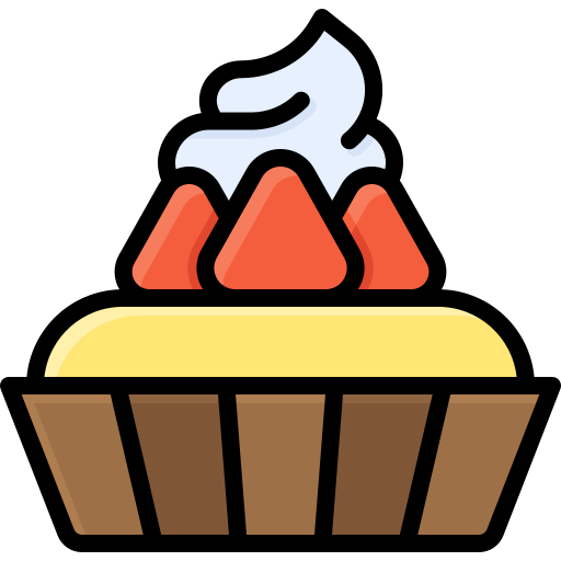 Cupcake Generic Outline Color icon