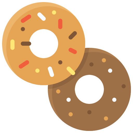rosquillas icono gratis