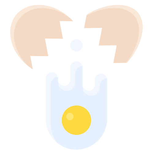 Cracked egg Generic Flat icon