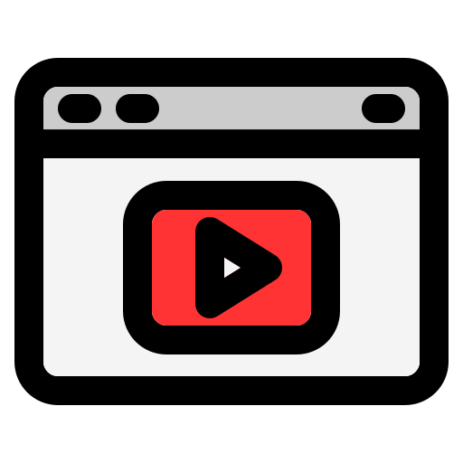 video tutorial icono gratis