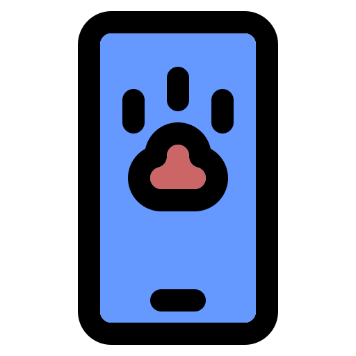 cuidado de mascotas icono gratis