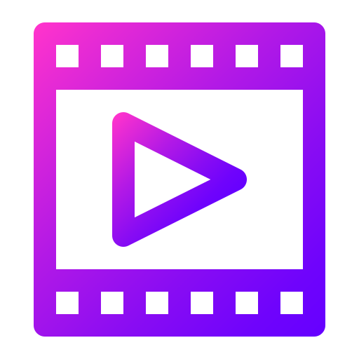 Video Generic Gradient icon