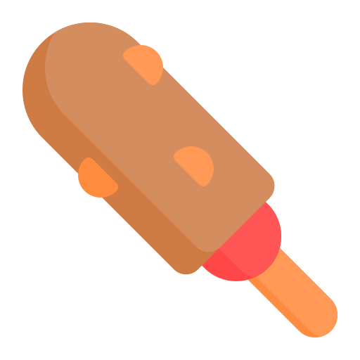 corndog icono gratis