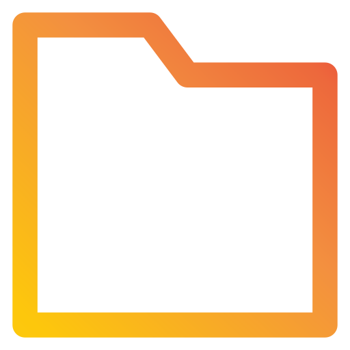 Folder Generic Gradient icon