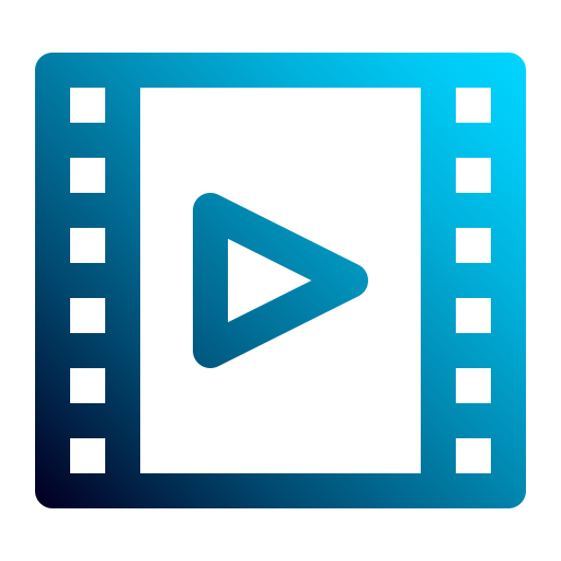 Video Generic Gradient icon