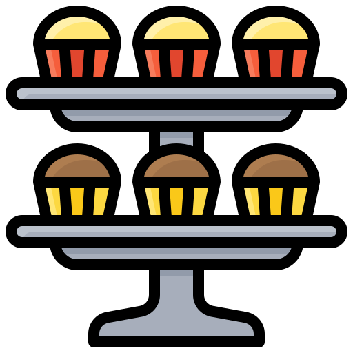 Cupcake Generic Outline Color Icon