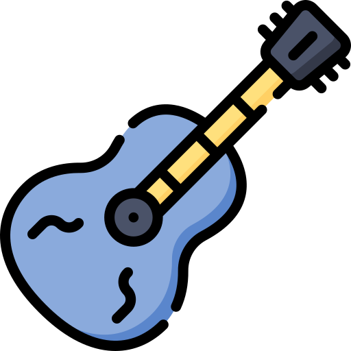 guitare acoustique Icône gratuit guitare acoustique Icône gratuit