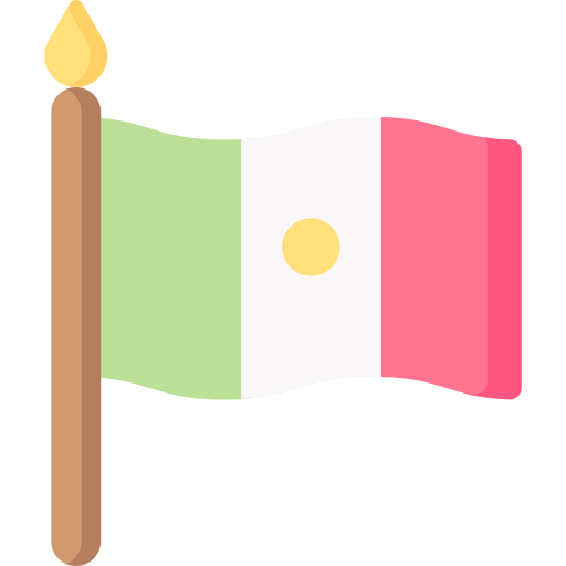 Mexican flag - Free flags icons