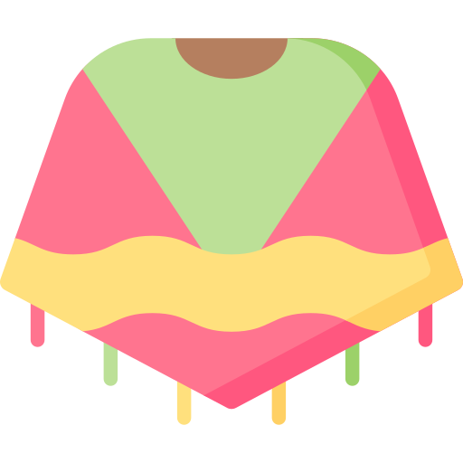 poncho icono gratis