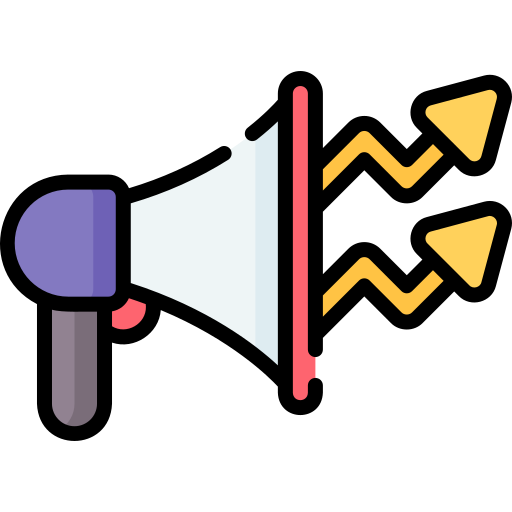 márketing icono gratis