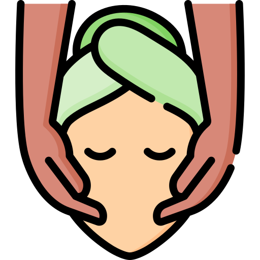 massagem facial grátis ícone massagem facial grátis ícone
