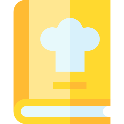 libro de cocina icono gratis